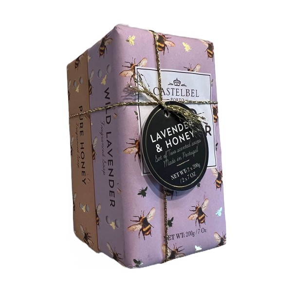 2 Pack - Castelbel Wild Lavender & Pure Honey