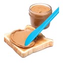 Joie 7" Multi Purpose Spreader Knife 4pc Set - Great for Peanut Butter, Cream Cheese, Icing and More