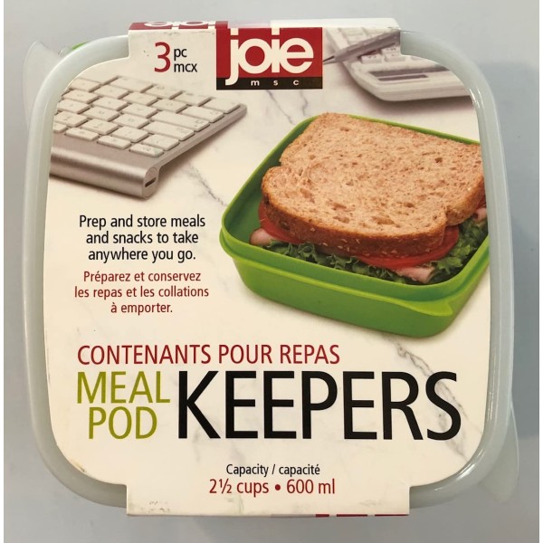 Joie Meal POD Keepers. Perfect for Sandwichs and Snacks