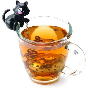 Tea Infuser, Loose Leaf Tea Strainer and Herbal Infusion Tool, Fun Kitchen Gadget, Stainless Steel
