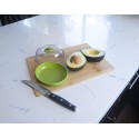 MSC International Joie Avocado Pod Food Saver, 12-ounce capacity, Green